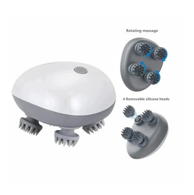 Electric Scalp Massager Handheld 2 Speeds Vibrating Head Massager
