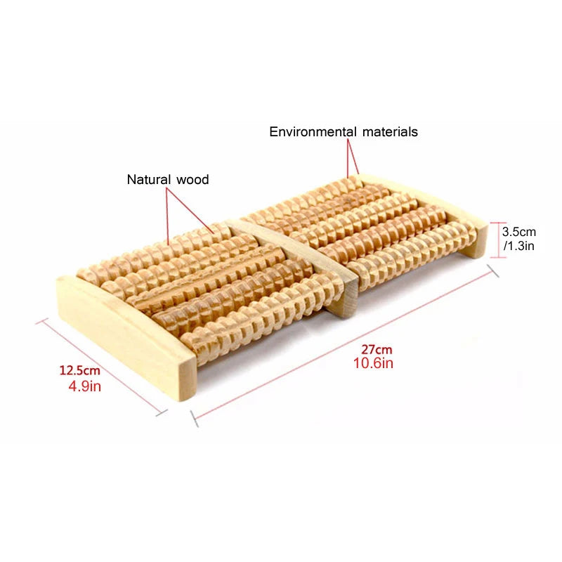 Foot Roller Massager Heel Spur Arch Support Circulation Boost Foot Care Rollers for Relaxation